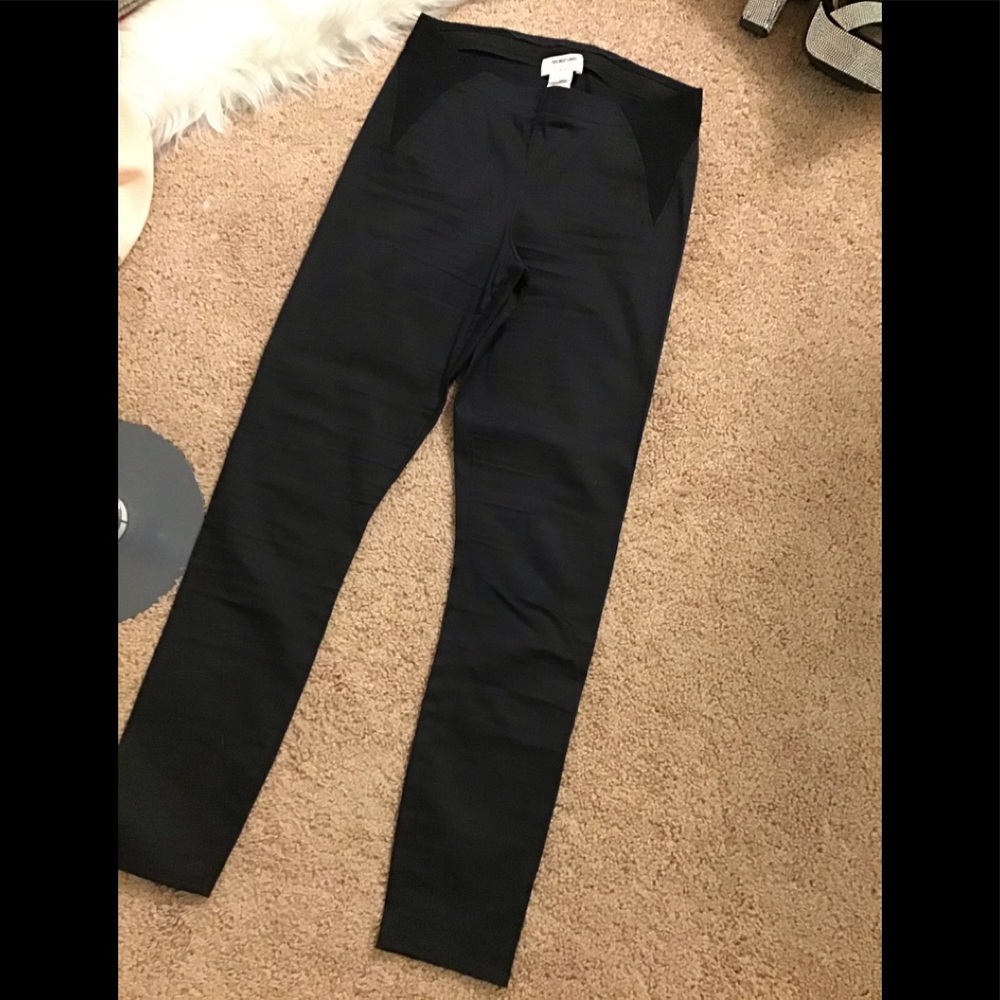 Helmut Lang stretch pants black